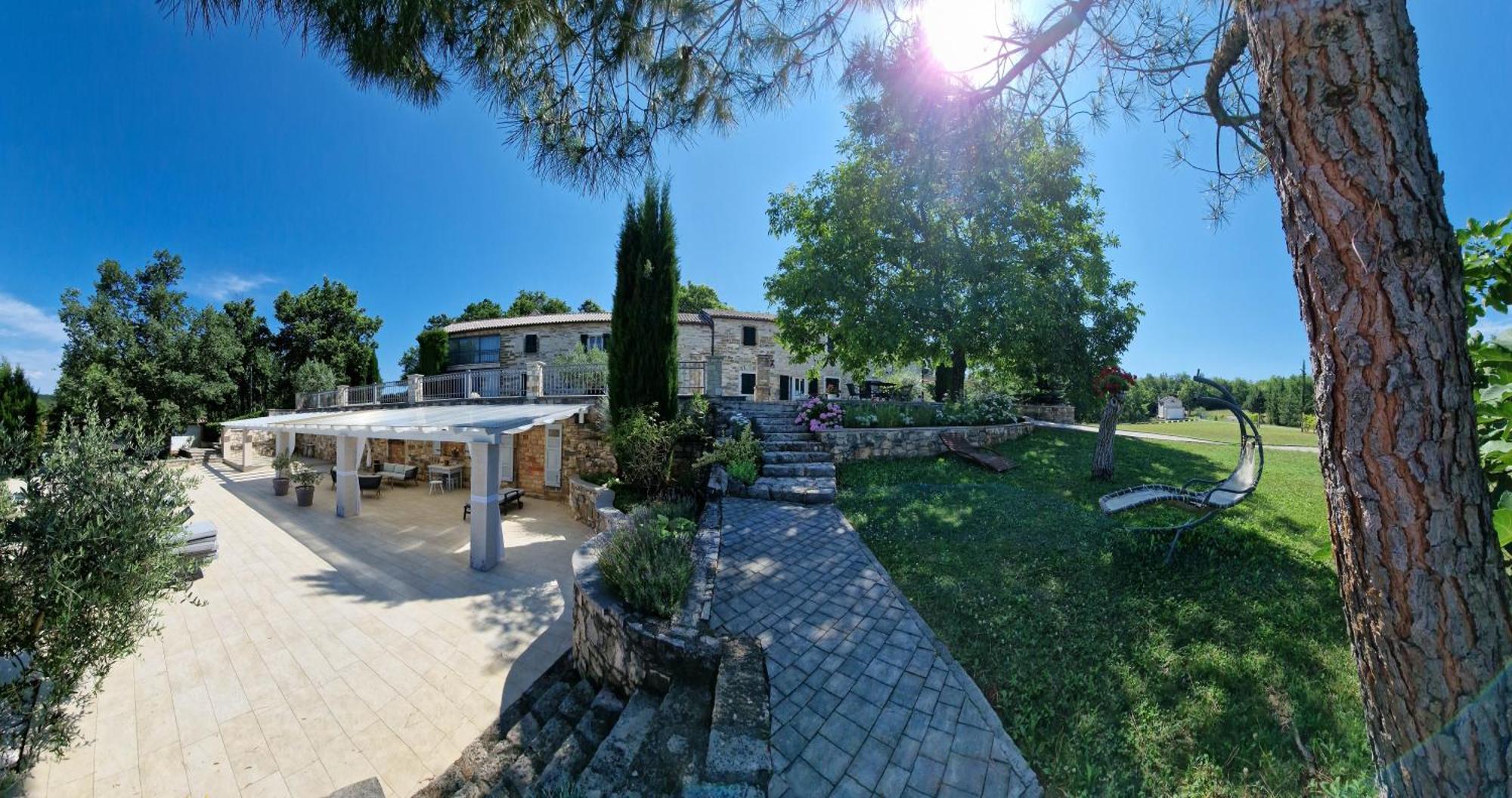 Stancija Ruseti Bed & Breakfast Oprtalj Ngoại thất bức ảnh